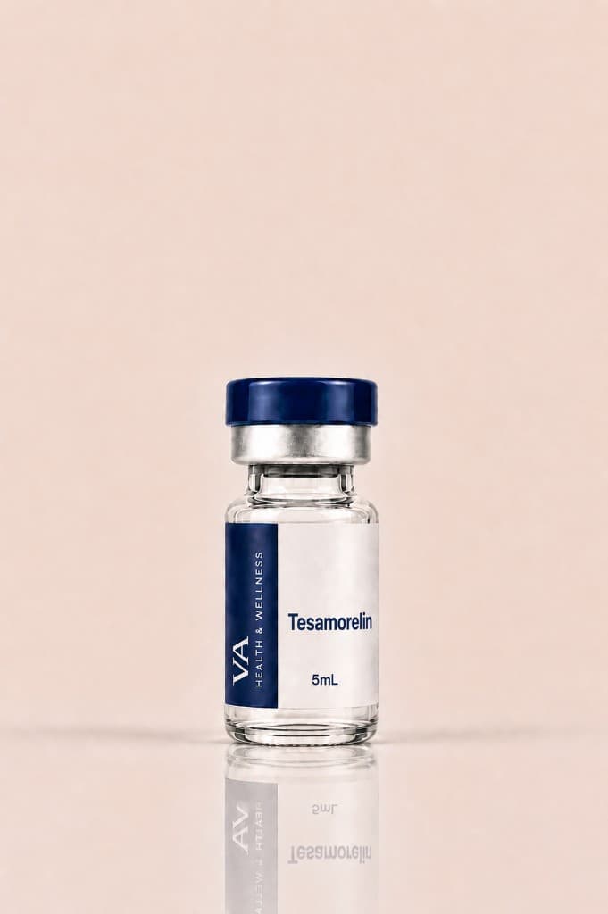 VA Health & Wellness Tesamorelin 5mL vial.